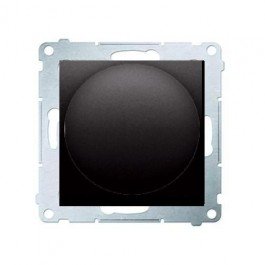 Kontakt-Simon Ściemniacz naciskowo-obrotowy antracyt - DS9T.01/48