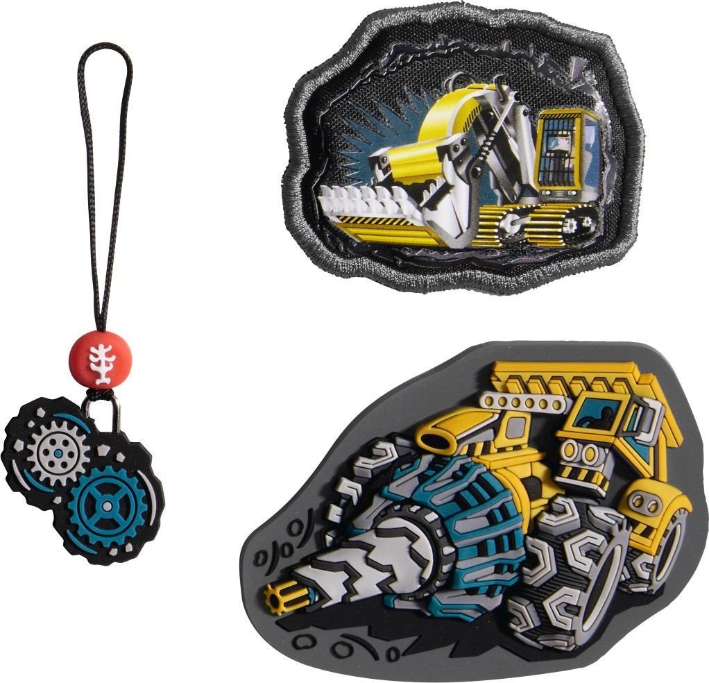 Step by Step Zestaw elementów wymiennych Magic Mags Stone Exploision do plecaków Space/Grade/Cloud/Kid/2w1 Plus