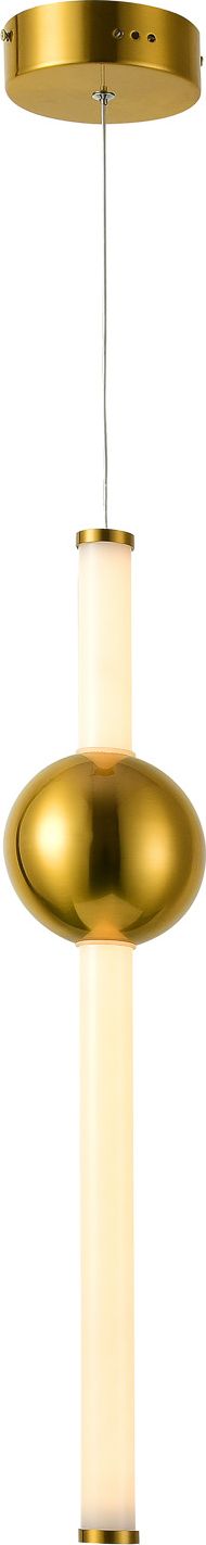 Lampa wisząca Italux Halling ledowa nowoczesna miedź (PND-16357-CA-1)