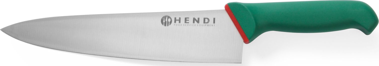 Hendi Nóż szefa kuchni do krojenia i siekania Green Line dł. 400mm - Hendi 843949 Nóż szefa kuchni do krojenia i siekania Green Line dł. 400mm - Hendi