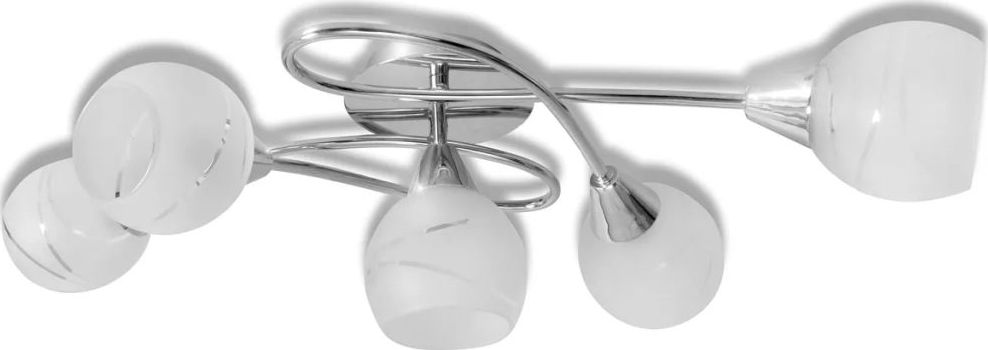 Lampa sufitowa Lumes Elegancka lampa sufitowa z giętymi ramionami - E998-Normi