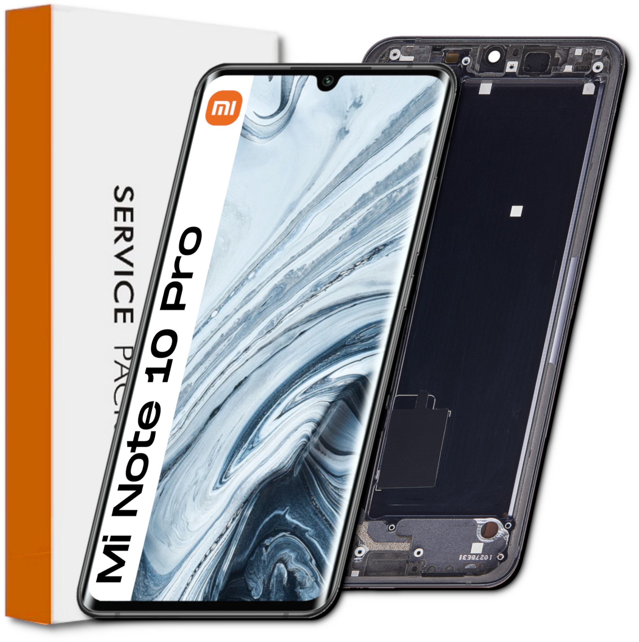Wyświetlacz do Xiaomi Mi Note 10 Pro LCD M2101K6G Ramka Oryginał Mobilepart