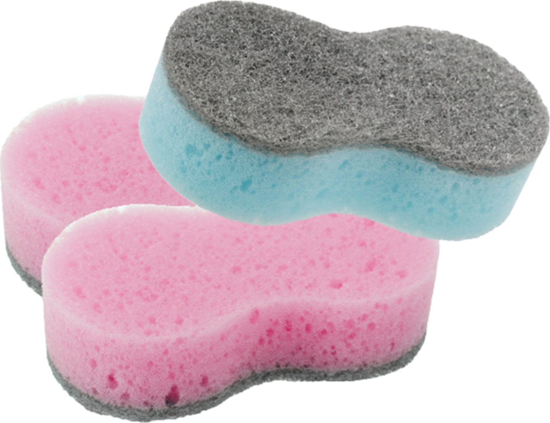 Ravi Gąbki do mycia naczyń Teide 3 sztuki