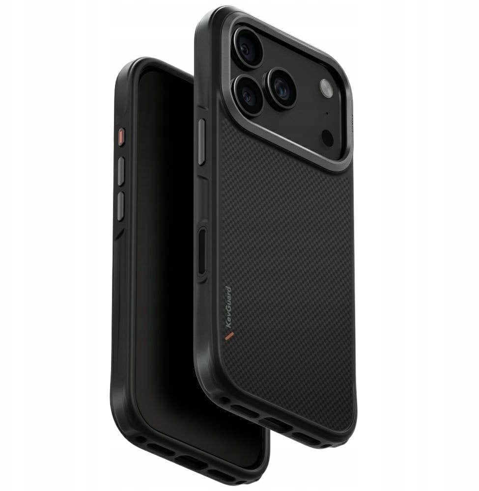 UNIQ Keva Case for iPhone 17 Pro Magclick Charging Black