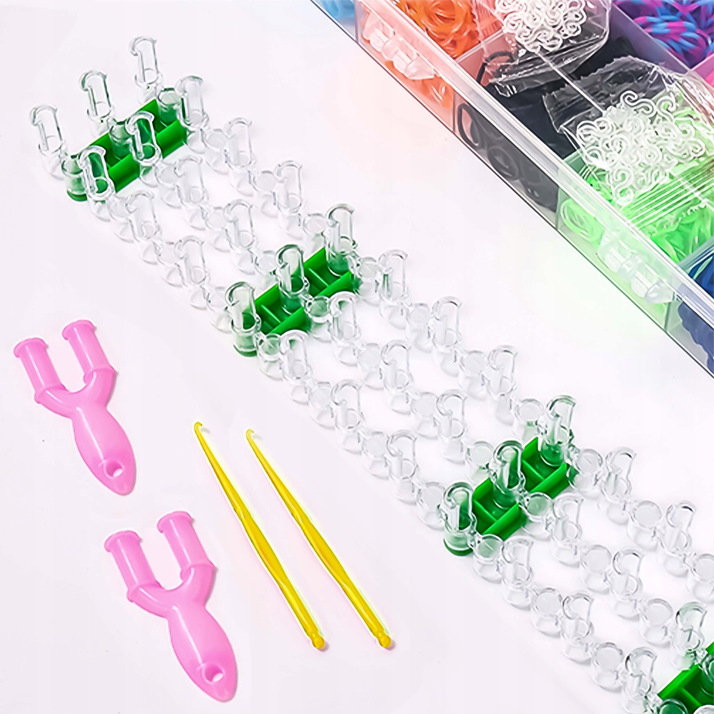 Gumki Do Robienia Bransoletek Kreatywny Zestaw Na Prezent Xxl 6800 Sztuk