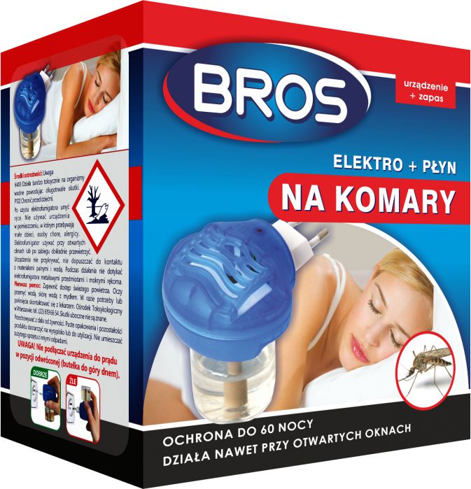 Bros Elektro+płyn na komary