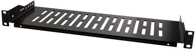 LogiLink Półka, przedni wspornik, na śrubę mocującą d = 150 mm, czarna (SF1C25B)