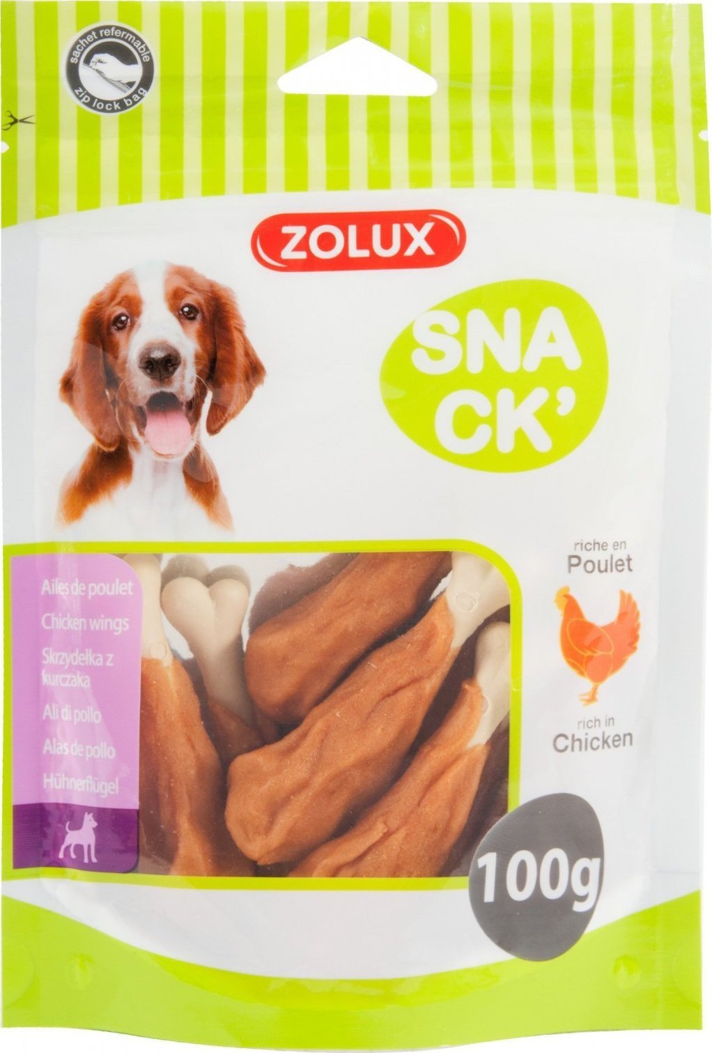 Zolux ZOLUX Skrzydełka z kurczaka 100 g