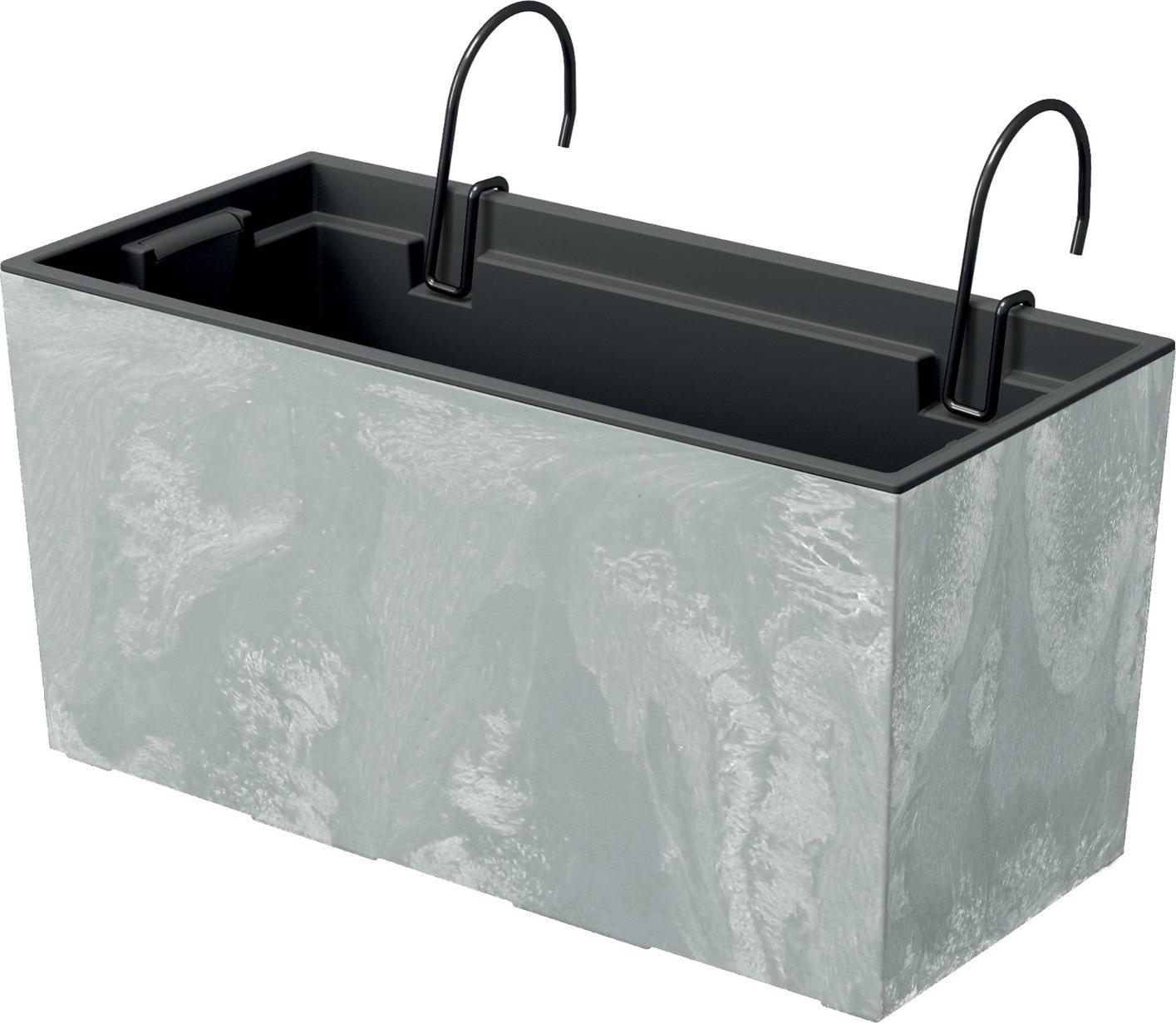 Prosperplast Doniczka z hakami Urbi Case Beton Effect DUC400EW beton