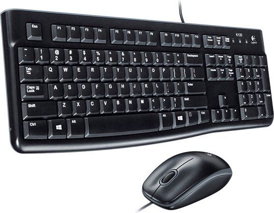 Klawiatura + mysz Logitech MK120 (920-002540)