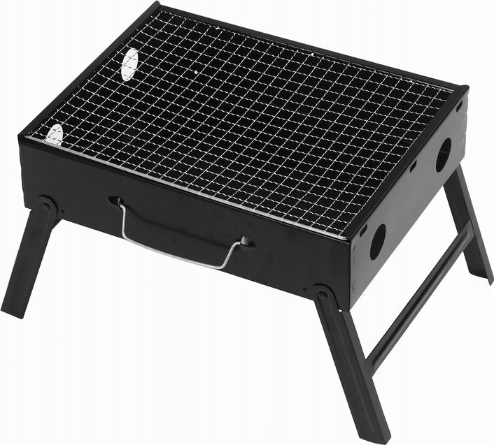 Heckermann DS-06 Grill walizkowy węglowy 35 cm x 27 cm
