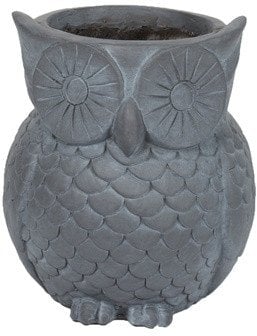 PLANTER OWL LT34101-B P75 26X26X31CM