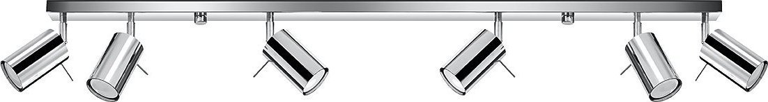 Lampa sufitowa Lumes Podłużny plafon z regulowanymi reflektorami - EX686-Rins