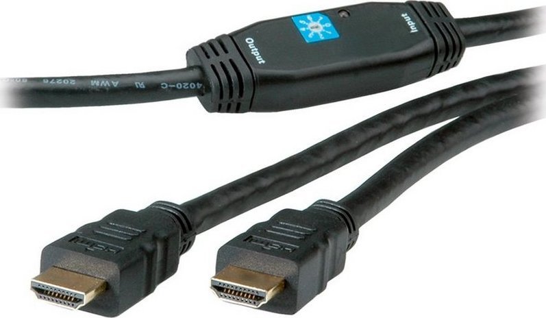 Kabel Roline HDMI - HDMI 30m czarny (14.01.3465)