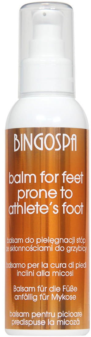 BingoSpa Balsam do pielęgnacji stóp ze skłonnościami grzybicy