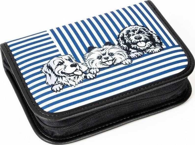 Piórnik FANDY Piórnik z 2 klapkami Doggy 2