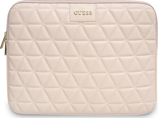 Etui na tablet Guess Sleeve GUCS13QLPK 13 różowy /pink Quilted uniwersalny