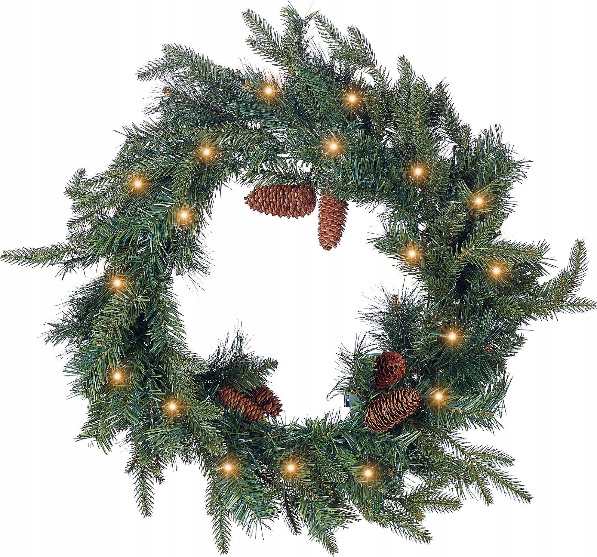 Dekoracja świąteczna Beliani wieniec