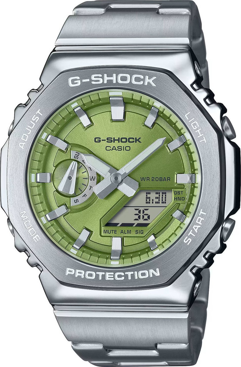 Zegarek G-SHOCK Zegarek Casio G-Shock GM-2110D-3AER G-Steel męski .