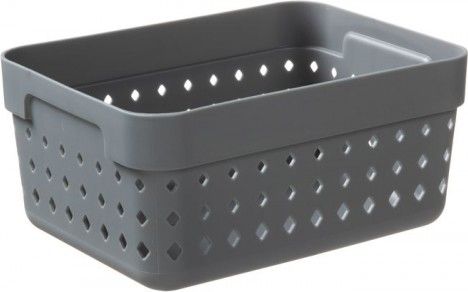 Plast Team Koszyk Organizer Seoul Duży Szary PlastTeam