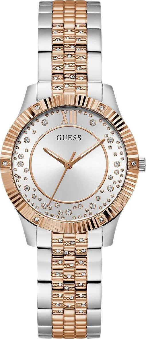 Zegarek damski Guess GW0765L2 CYRKONIE srebrny