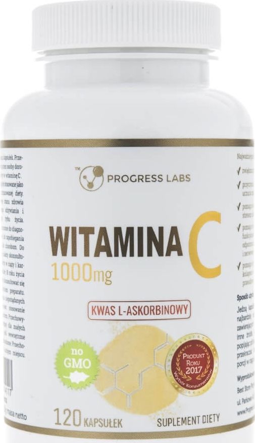 Progress Labs Progress Labs Witamina C 1000 mg - 120 kapsułek