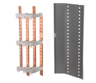 Ergom Blok rozdzielczy 400A 3 podstawy 16xM6 + 1xM8 BRS 4-400