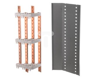 Ergom Blok rozdzielczy 400A 3 podstawy 16xM6 + 1xM8 BRS 4-400