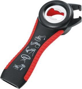 Kuchenprofi Otwieracz wielofunkcyjny 5 w 1 Kuchenprofi Butler, 14 cm, czerwony