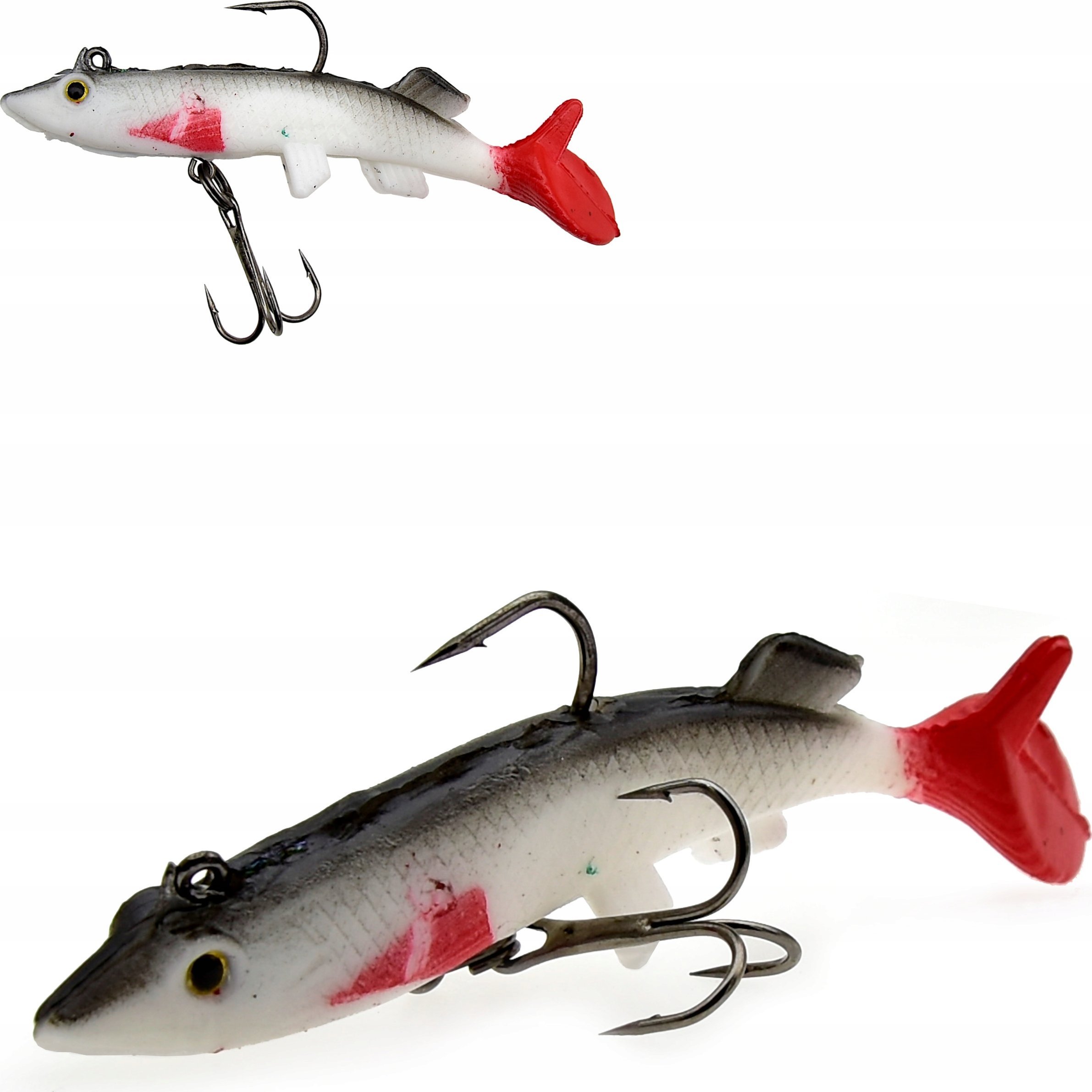 Miracle Fish GUMA Uzbrojona w kotwicę i główkę jigową Kopyto przynęta 8 cm 10 g