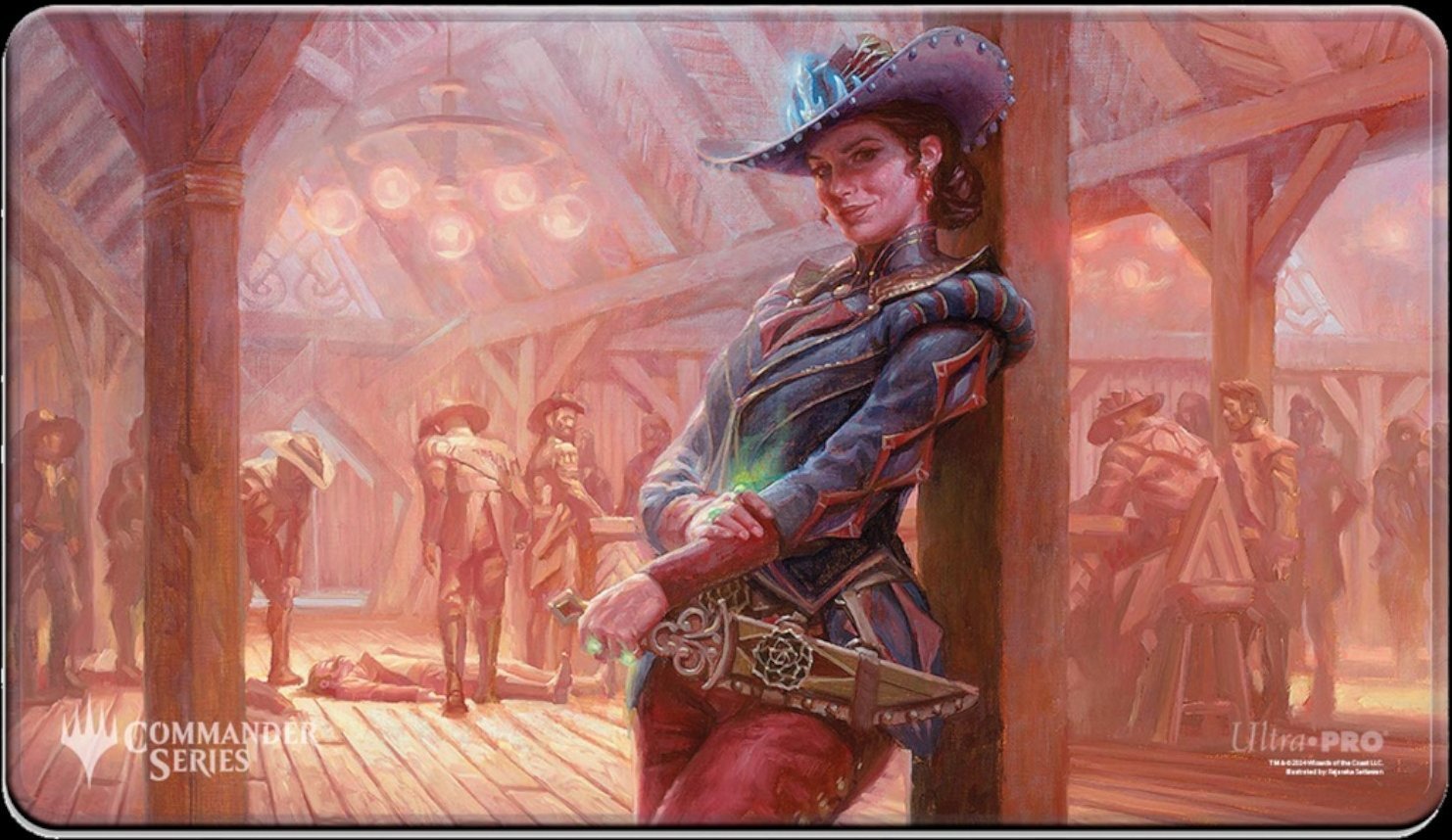 Ultra-Pro Ultra Pro: Magic the Gathering - Outlaws of Thunder Junction - Stitched Edge Playmat - Marchesa