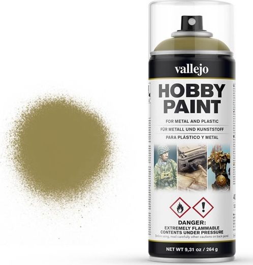 Vallejo Farba Modelarska AFV Color Panzer Yellow Vallejo Spray uniwersalny