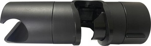 Kuchinox Uchwyt na słuchawkę do zestawu/kolumny natryskowej czarny