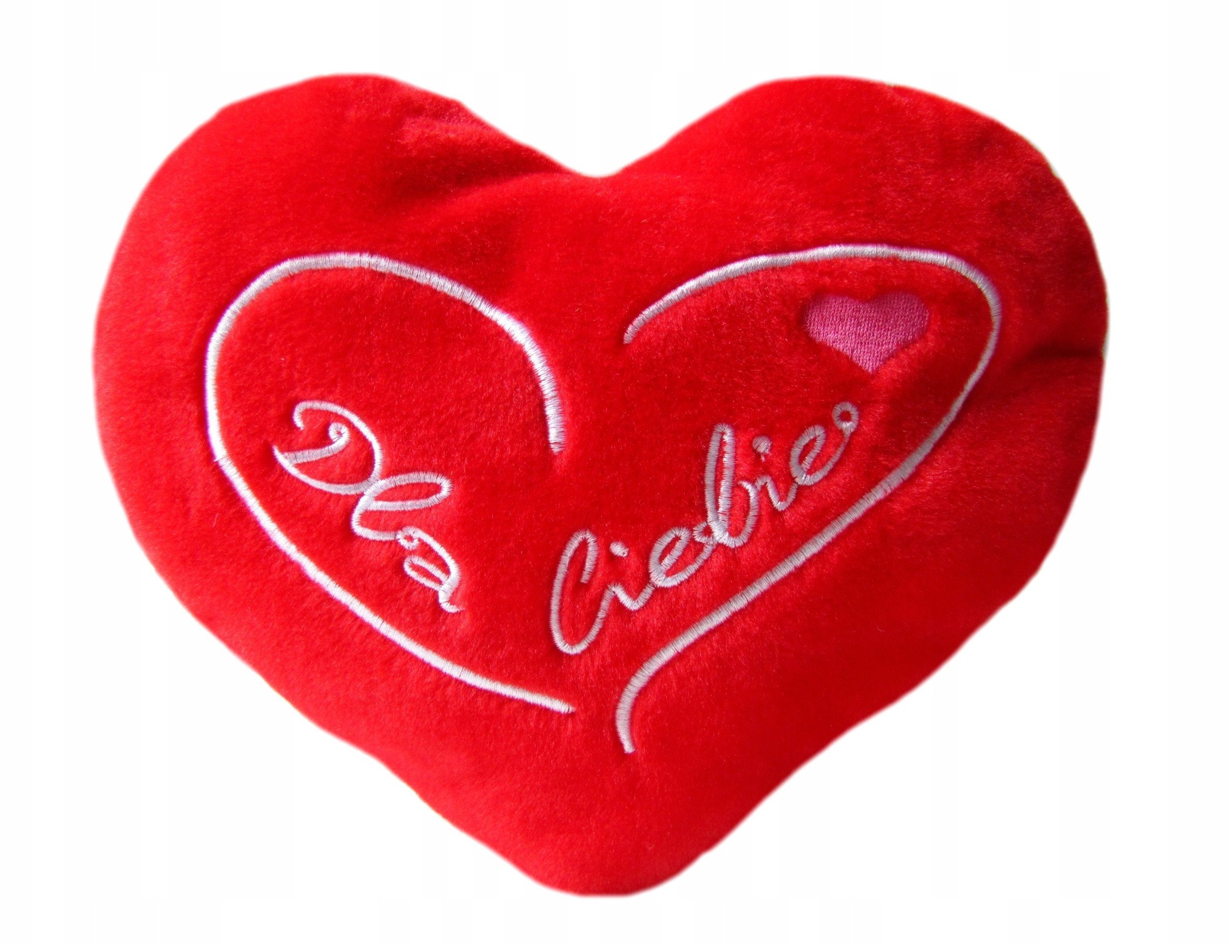 Poduszka Serce 25cm MIX