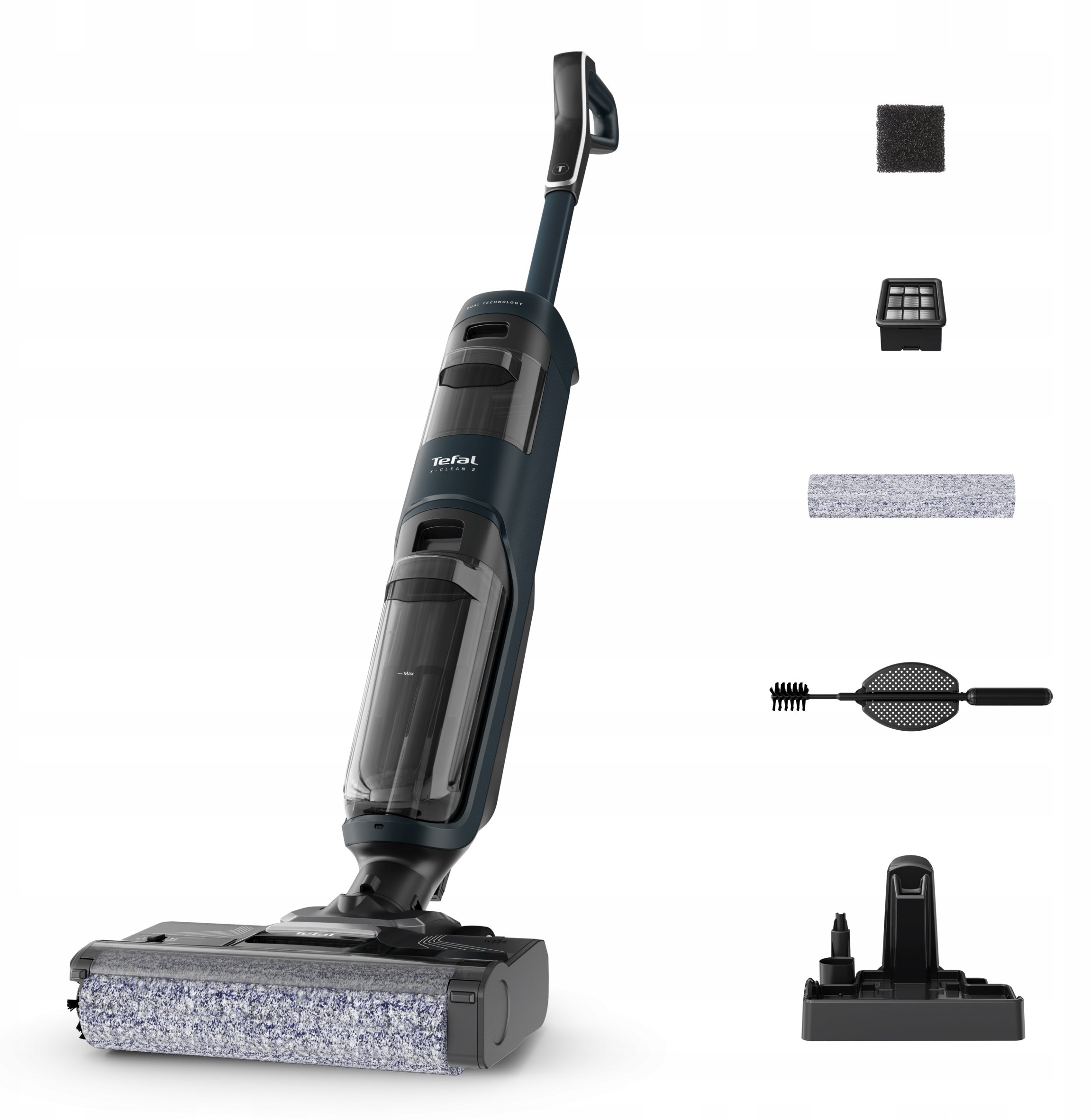 Odkurzacz Tefal Mokre i suche czyszczenie dulkių siurblys X-Clean GF2251F3