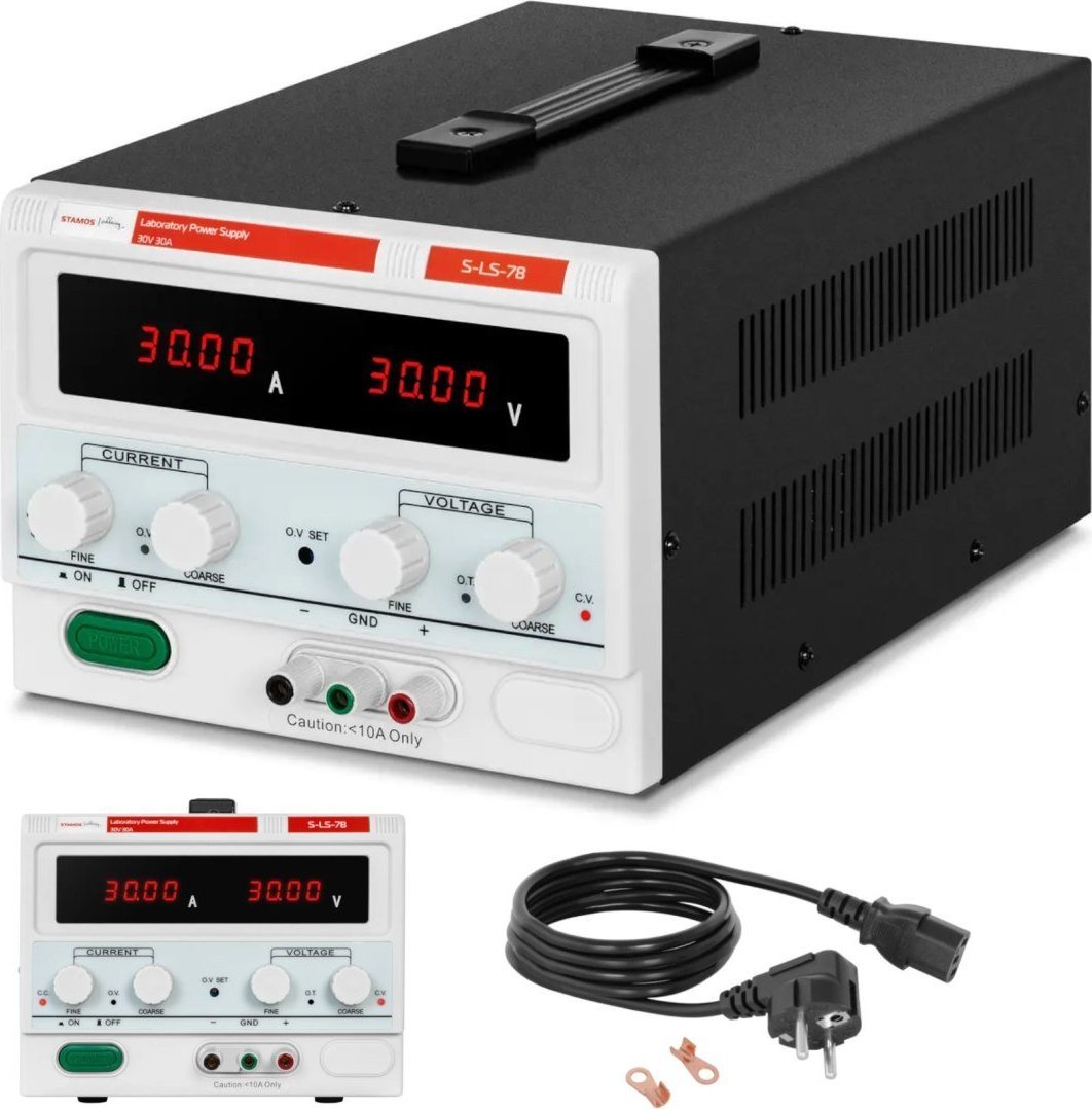 Stamos Soldering Zasilacz laboratoryjny serwisowy 0-30 V 0-30 A DC 900 W