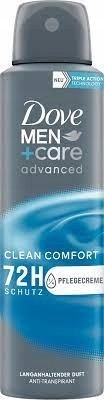 Triton Dove Men+Care Advanced Clean Comfort Anti-Transpirant Spray 150 ml