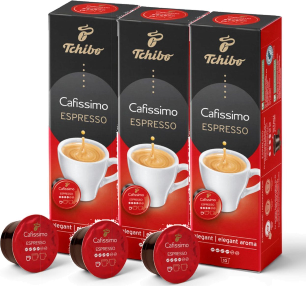 Tchibo Kapsułki Cafissimo Espresso Elegant Aroma 3x10 szt.