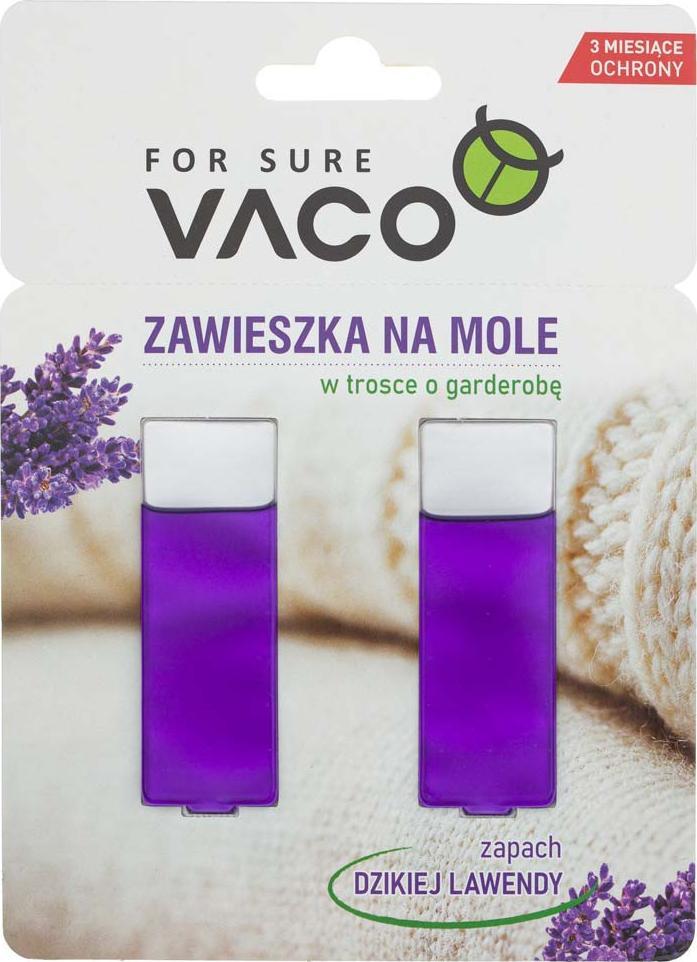 Vaco VACO Zawieszka na mole w żelu (lawenda) - 2 sztuki