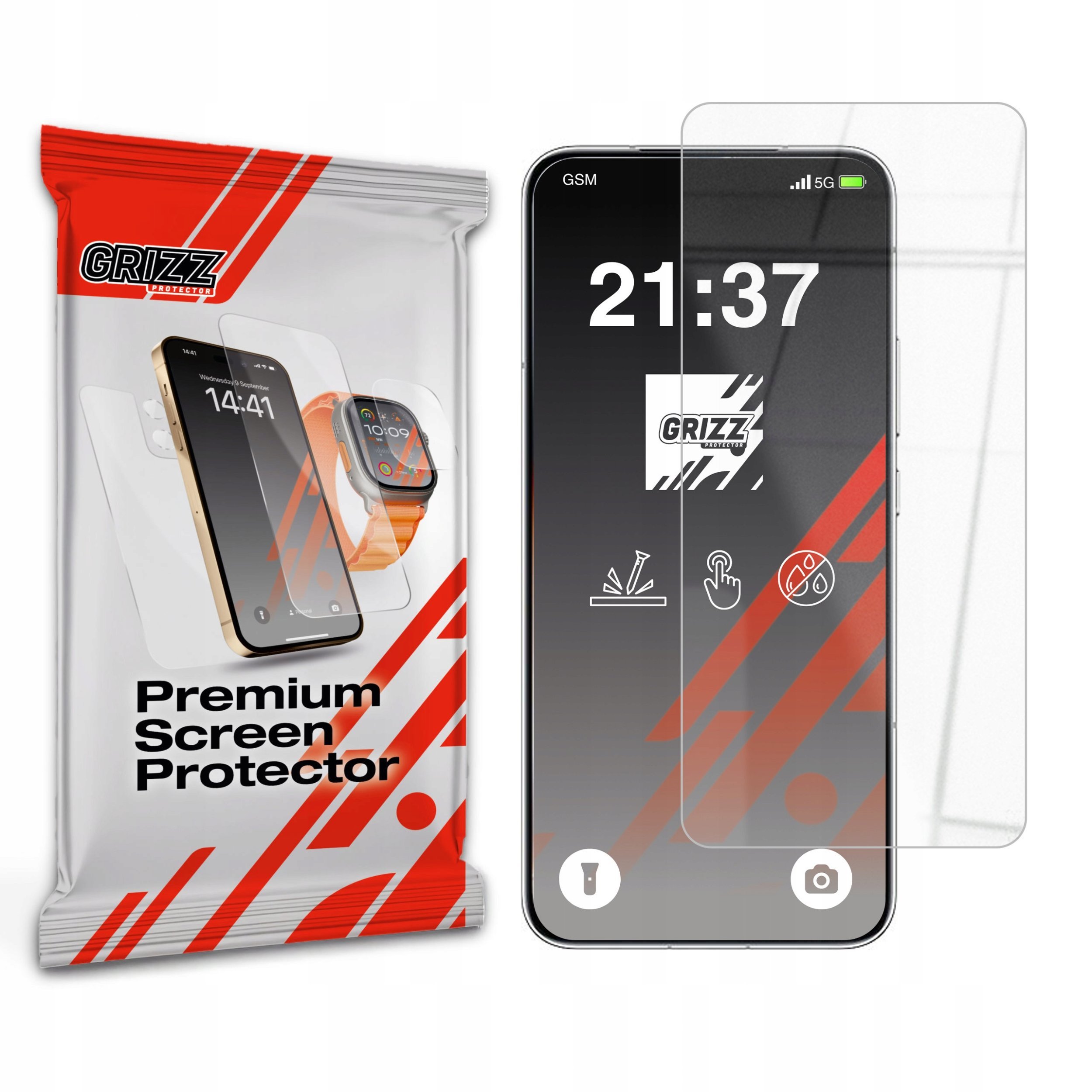 Szkło hybrydowe GrizzGlass HybridGlass do Honor GT Pro