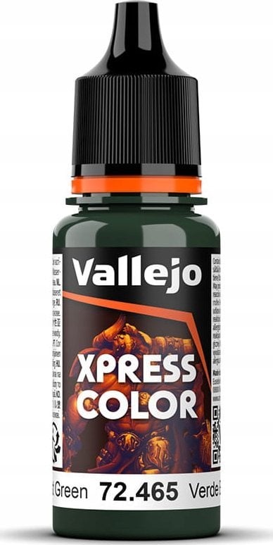 Vallejo Vallejo: 72.465 - Xpress Color - Forest Green (18 ml)