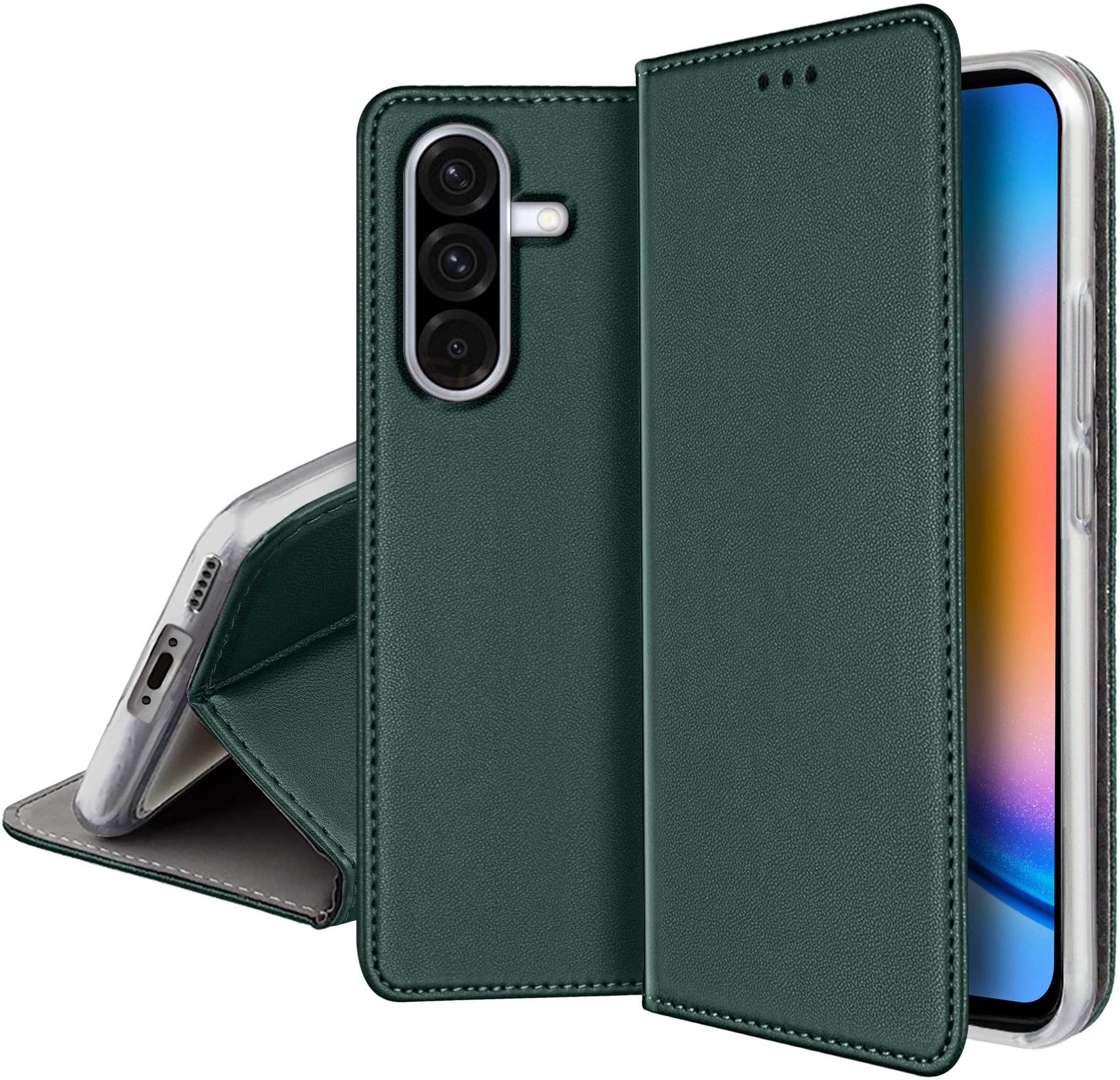 ETUI SKÓRZANE do Samsung A36 5G MAGNETYCZNE BOOK CASE TOKRA SZKŁO