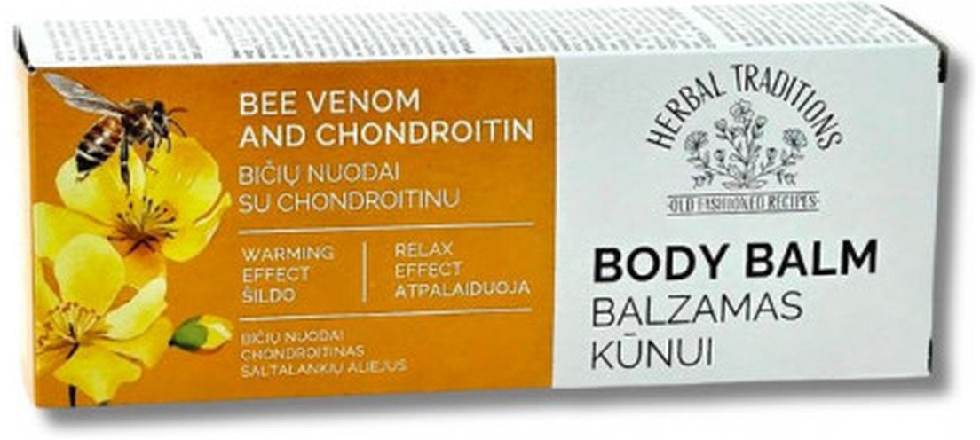 Herbal Traditions balsam do ciała Jad pszczeli z chondroityną, 75 ml
