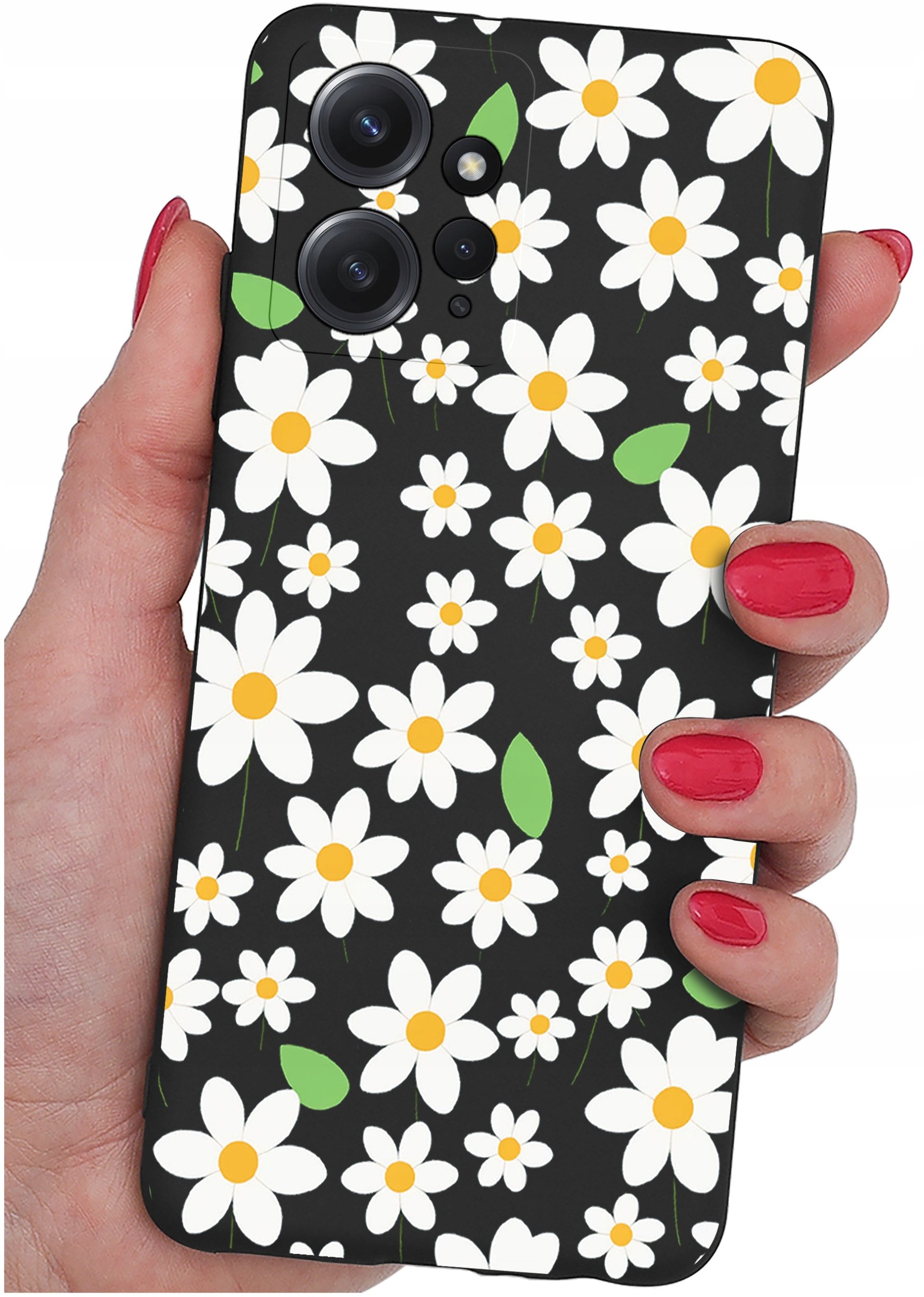 ETUI do Xiaomi Redmi Note 12 4G | WZORY | SILIKONOWE MATT CASE + SZKŁO 9H