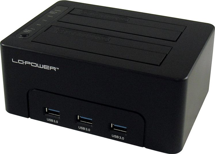 Stacja dokująca LC-Power 2.5"/3.5" SATA - USB 3.2 Gen 1 (LC-DOCK-U3-HUB)