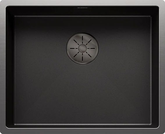 Zlewozmywak Blanco BLANCO CLARON 500-U stal Dark Steel Edition, InFino