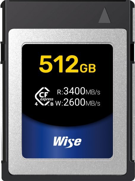 Karta Wise CFX4-B CFexpress 512 MB (WI-CFX4-B512)