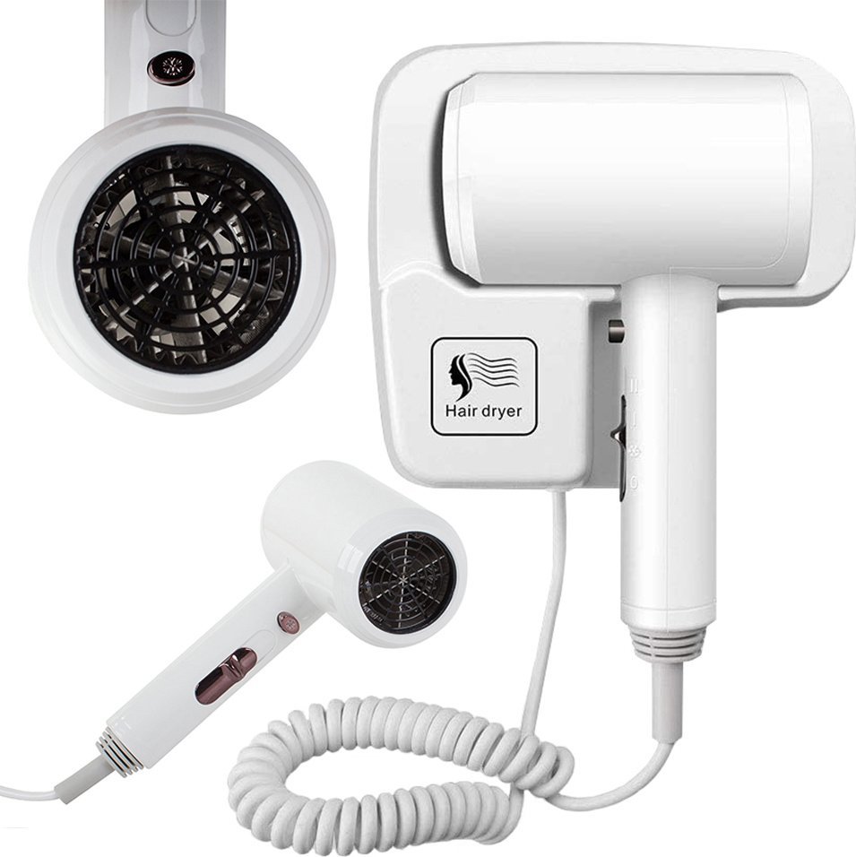 Suszarka Verk Suszarka hotelowa basenowa do włosów uchwyt Suszarka hotelowa basenowa do włosów uchwyt