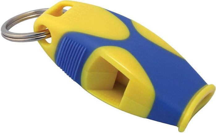 Fox40 Gwizdek ze sznurkiem Fox 40 Sharx Safety żółto-niebieski (38059)