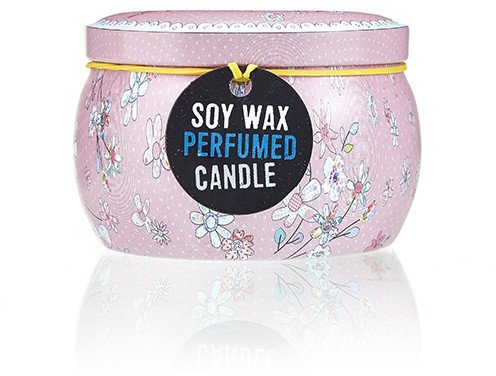 Świeczka sojowa w puszce - Friendly Messages